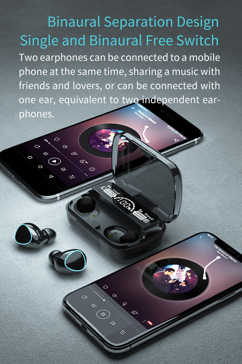 Wireless Headphone Bluetooth Earphones Waterproof